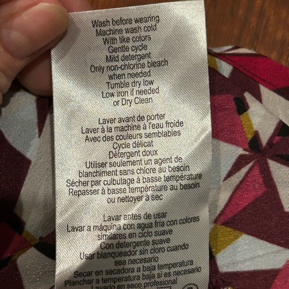 NWT Motherhood Maternity Abstract Geo Patterned - Picture 10 of 10